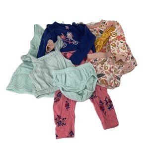 Carters three likes Starting out dress bloomers bodysuit lot size 24 M
